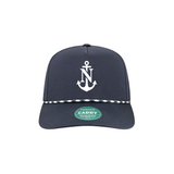 Anchor Navy Caddy Hat