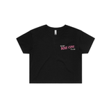 Bone Cove Crop Top Black