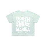 Anchor Crop Top Seafoam