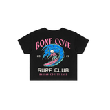 Bone Cove Crop Top Black