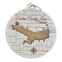 Harlan County Lake Ornament