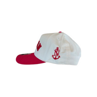 Harlan Red/ Cream Hat