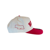 Harlan Red/ Cream Hat