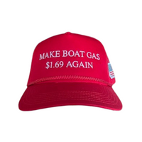 Make Boat Gas 1.69 Again Red Rempa Hat