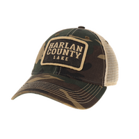 Harlan County Lake Camo Mesh Hat