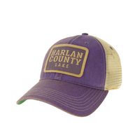 Harlan County Lake Purple Mesh Hat