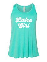 Youth Lake Girl Teal Tank