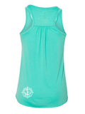 Youth Lake Girl Teal Tank