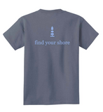 Youth North Shore Demin Blue T-Shirt